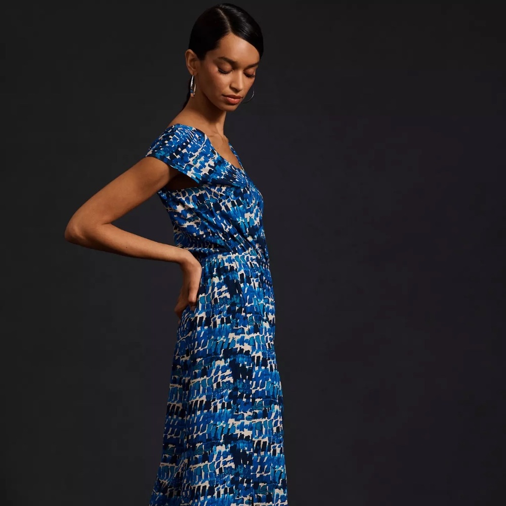 Anthropologie Plenty by Tracy Reese Bandeau Jumpsuit